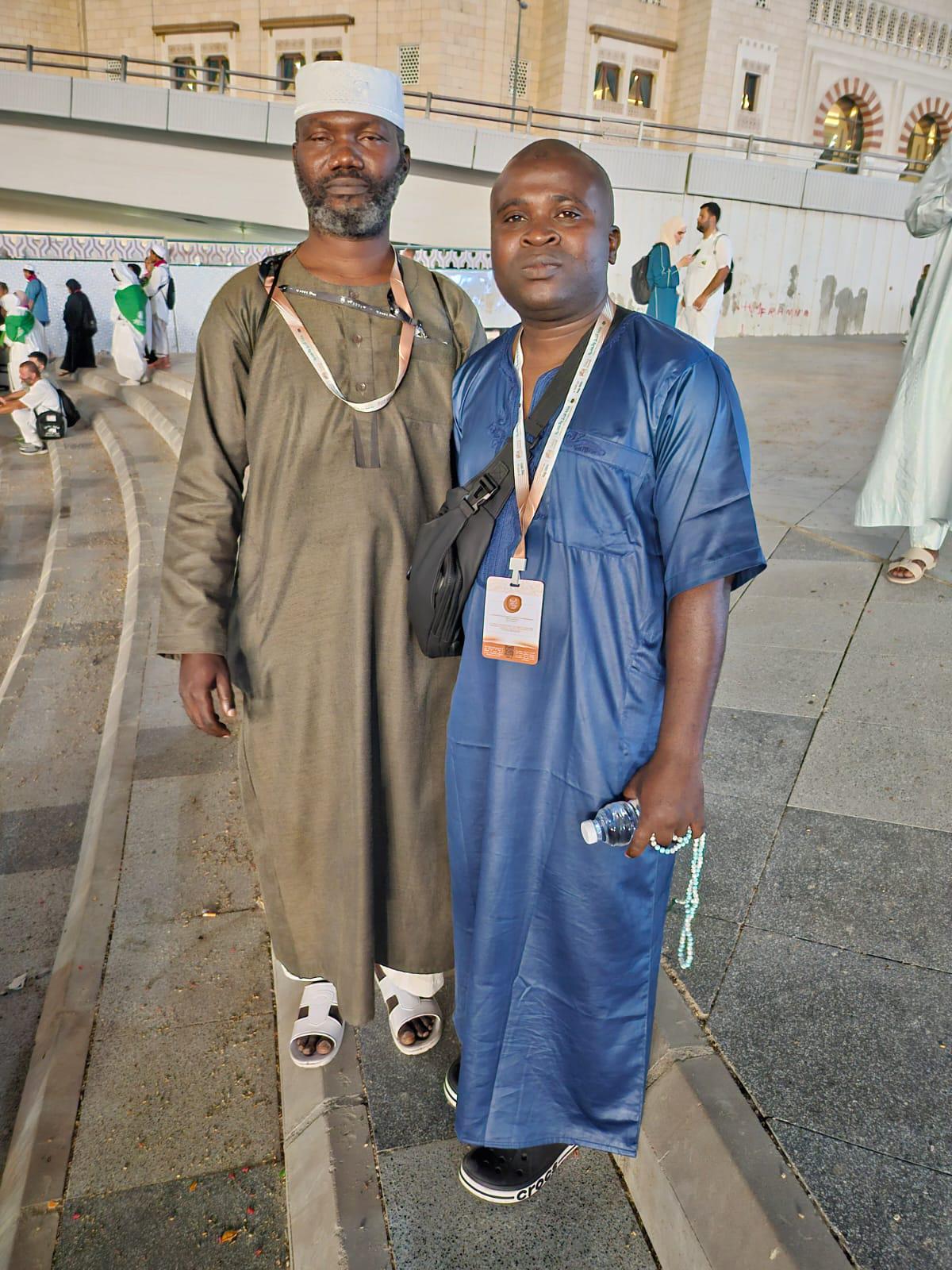 Aerial view of Hajj pilgrimage